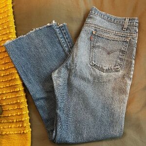 Vintage Levi's Orange Tab Jeans size 34